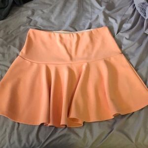 Peach skirt